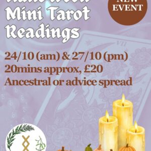 Event - Halloween Mini Tarot Readings, October 2026